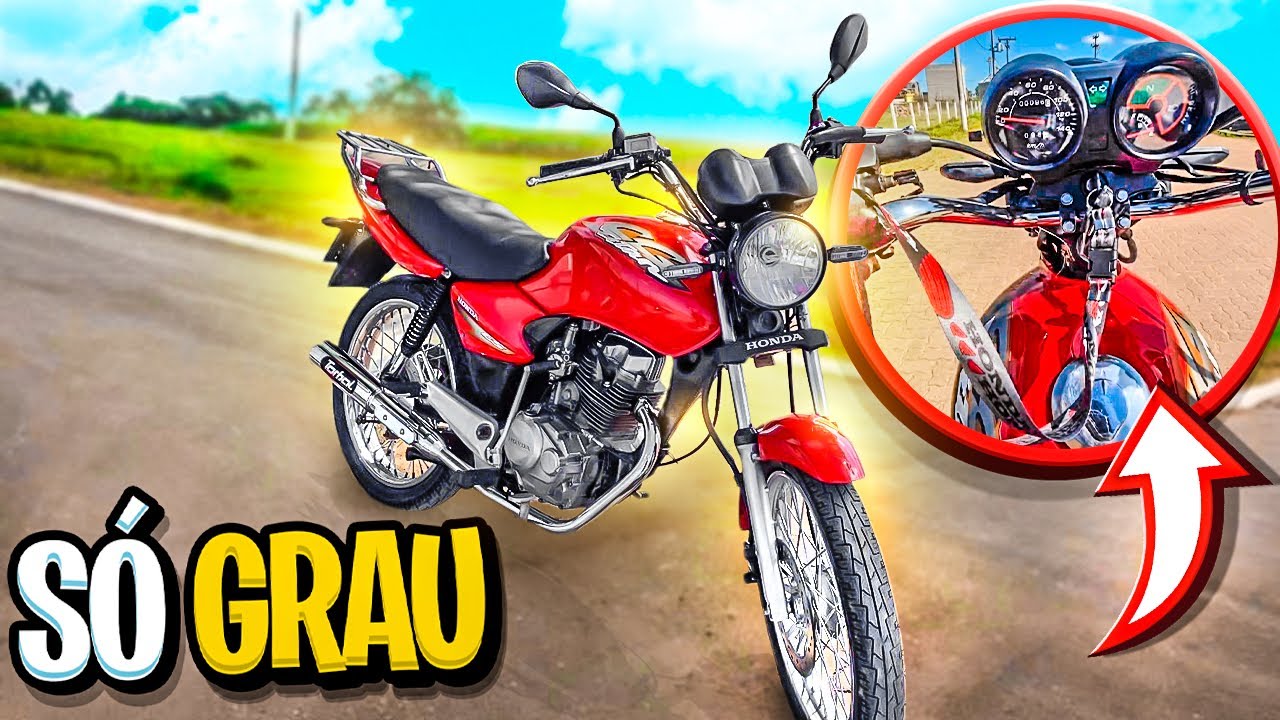 Primeiro treino de Grau com a Titan ES 125!!! 😱😱😱 “Passei do grau?” (Natan Lemos)
