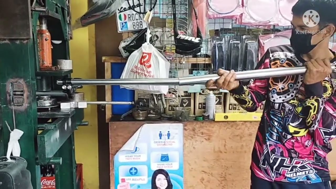 paano ayusin telescopic na baluktot/ center post alignment R150