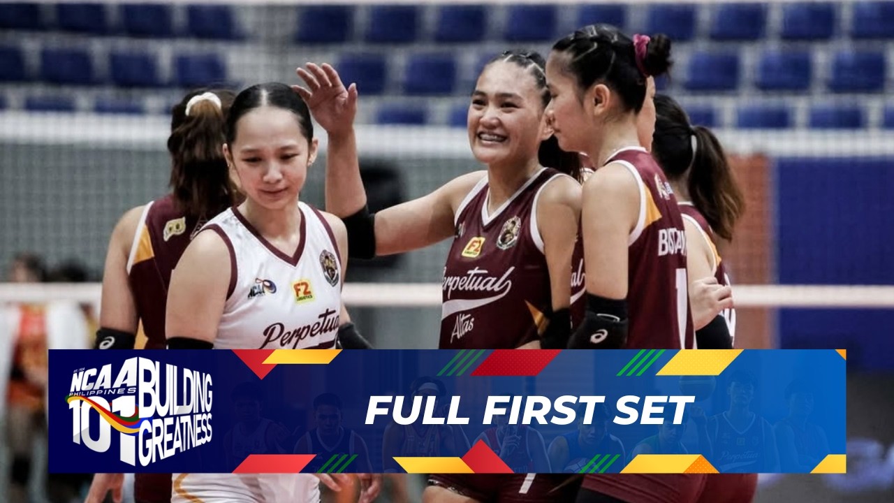 FULL FIRST SET - San Sebastian Lady Stags vs Perpetual Lady Altas | NCAA Season 101