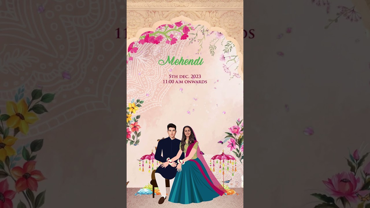 Wedding Invitation Video | Quotes Page | Custom Invitation Template | Invito AI-1002