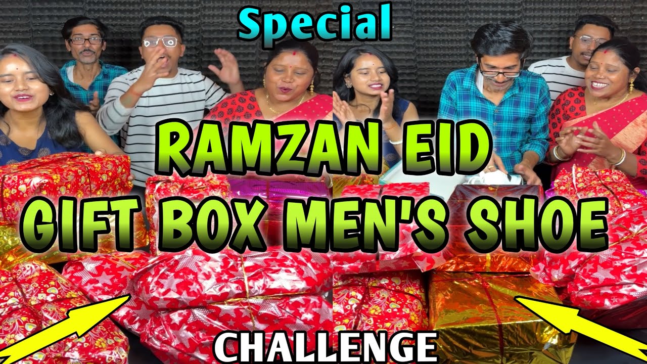 Gladly Ramzan Eid Gift Box Men’s Shoe Special Challenge With Family