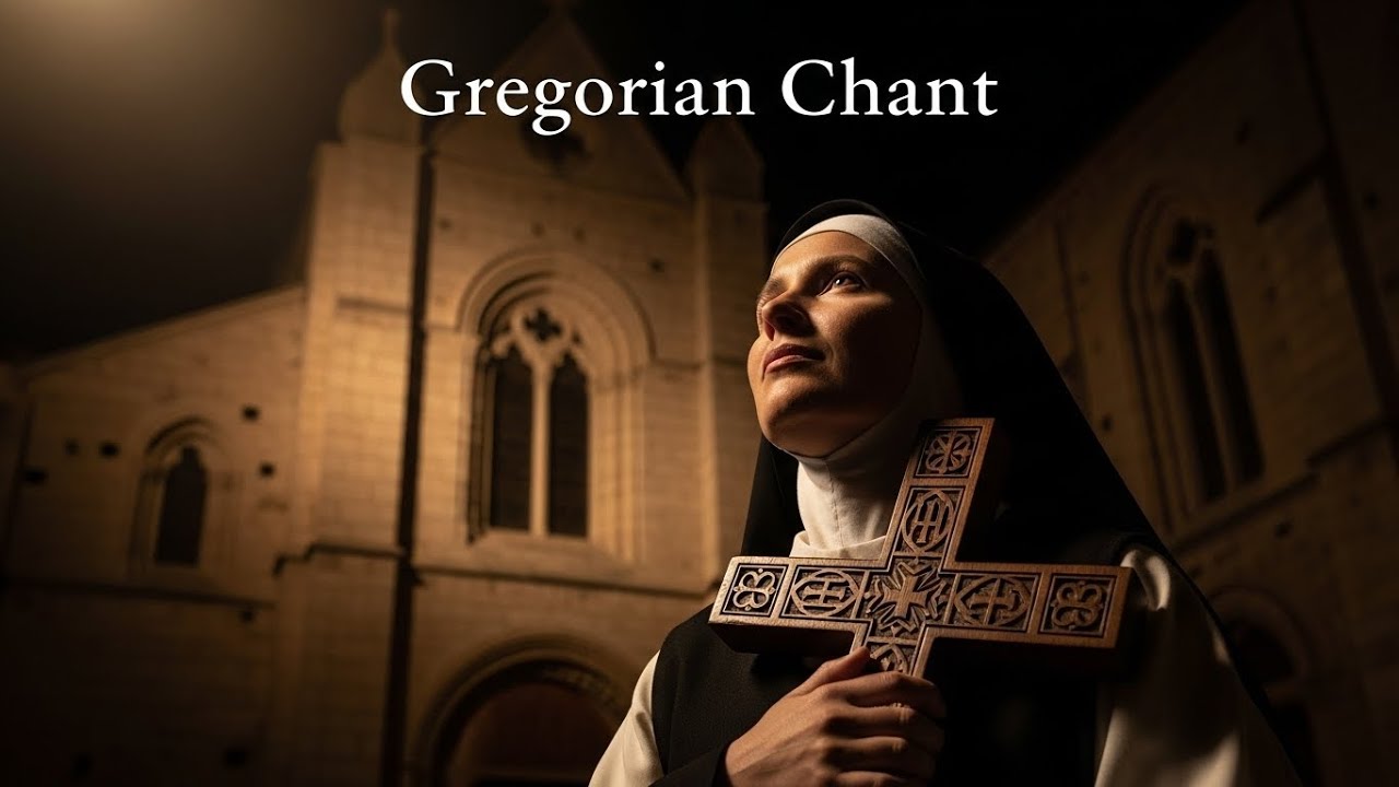 Gregorian Chants Prayer God | Prayer in the Sacred Ambience of an Ancient Catholic Monastery Hope