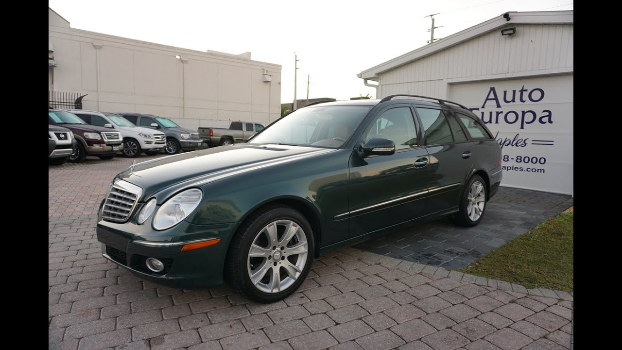 This 50K Mile 2009 Mercedes-Benz E350 Estate Wagon Has More Class and Style than the W211 Sedans