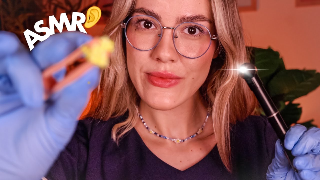 ASMR ROLEPLAY | Limpeza de Ouvido realista 👂🏼💆🏻‍♀️ Voz Suave e Atenção Pessoal