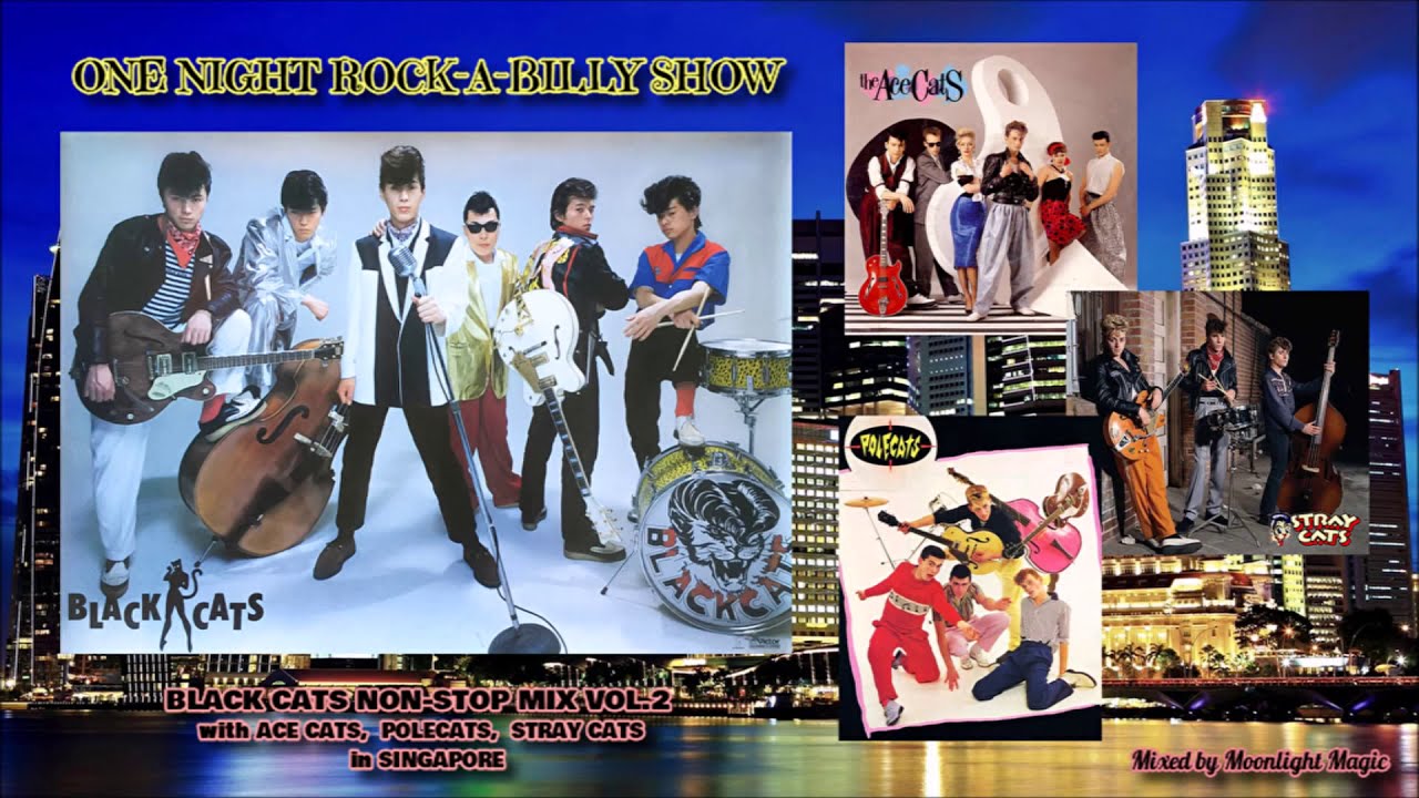 BLACK CATS Non-Stop Mix Vol.2 ✦ ONE NIGHT ROCK-A-BILLY SHOW