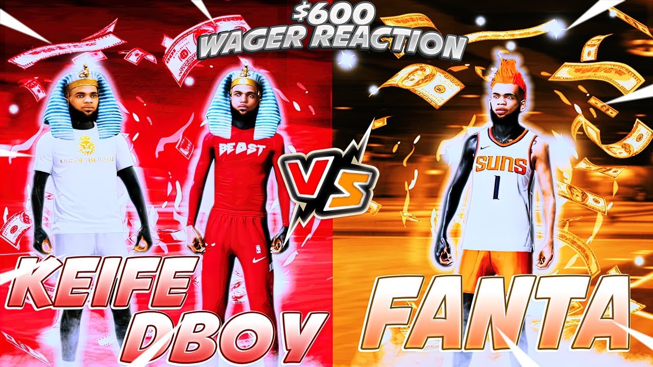 Кейф и Дбой объединились, чтобы поставить «Фанту» на 600 долларов на NBA2K21, и вот что случилось...