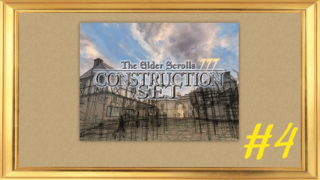 Обучающее видео TES III Construction Set Урок 4