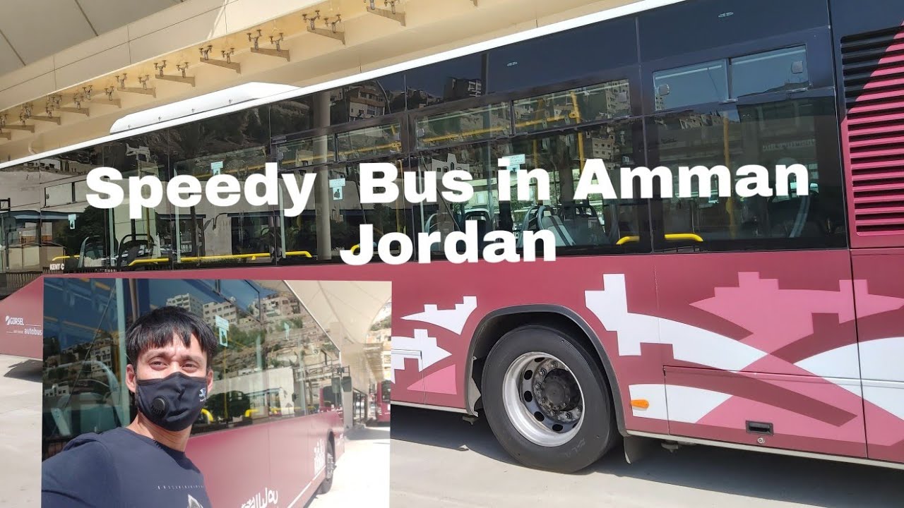 Jordan BRT Speedy Bus so Quick, Super Safe, Saving Money and Time Travel.