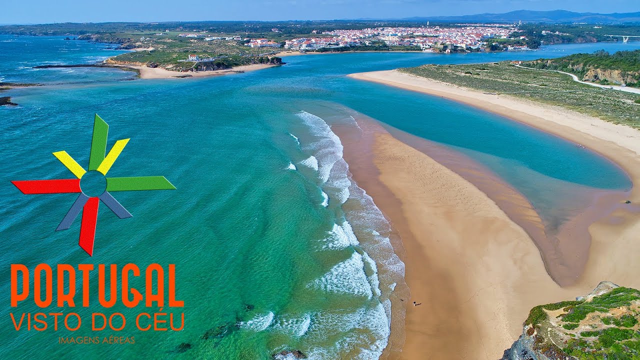 Furnas Beach aerial - Praia das Furnas - Vila Nova de Milfontes - 4K Ultra HD