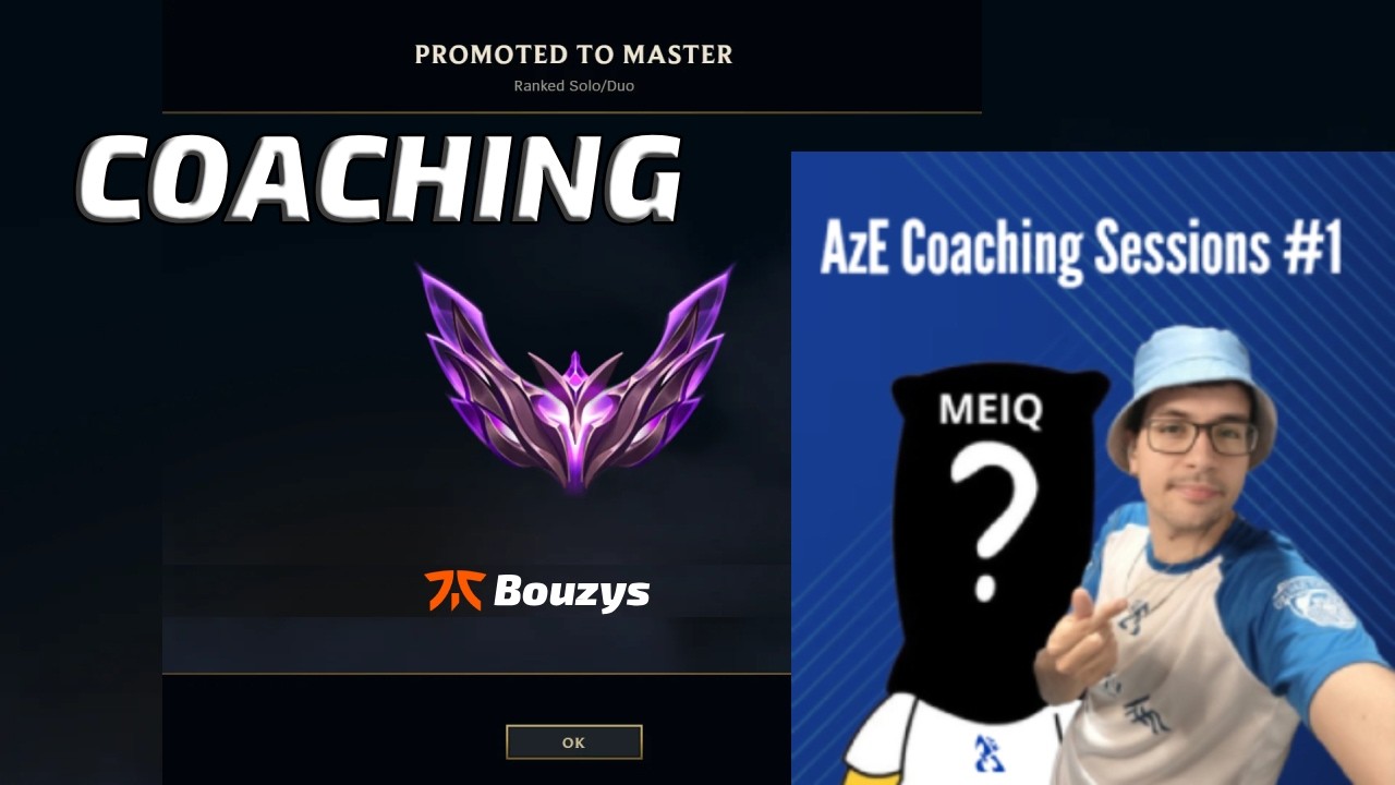 MASTER me entrena | COACHING ADC con AzE Meiq