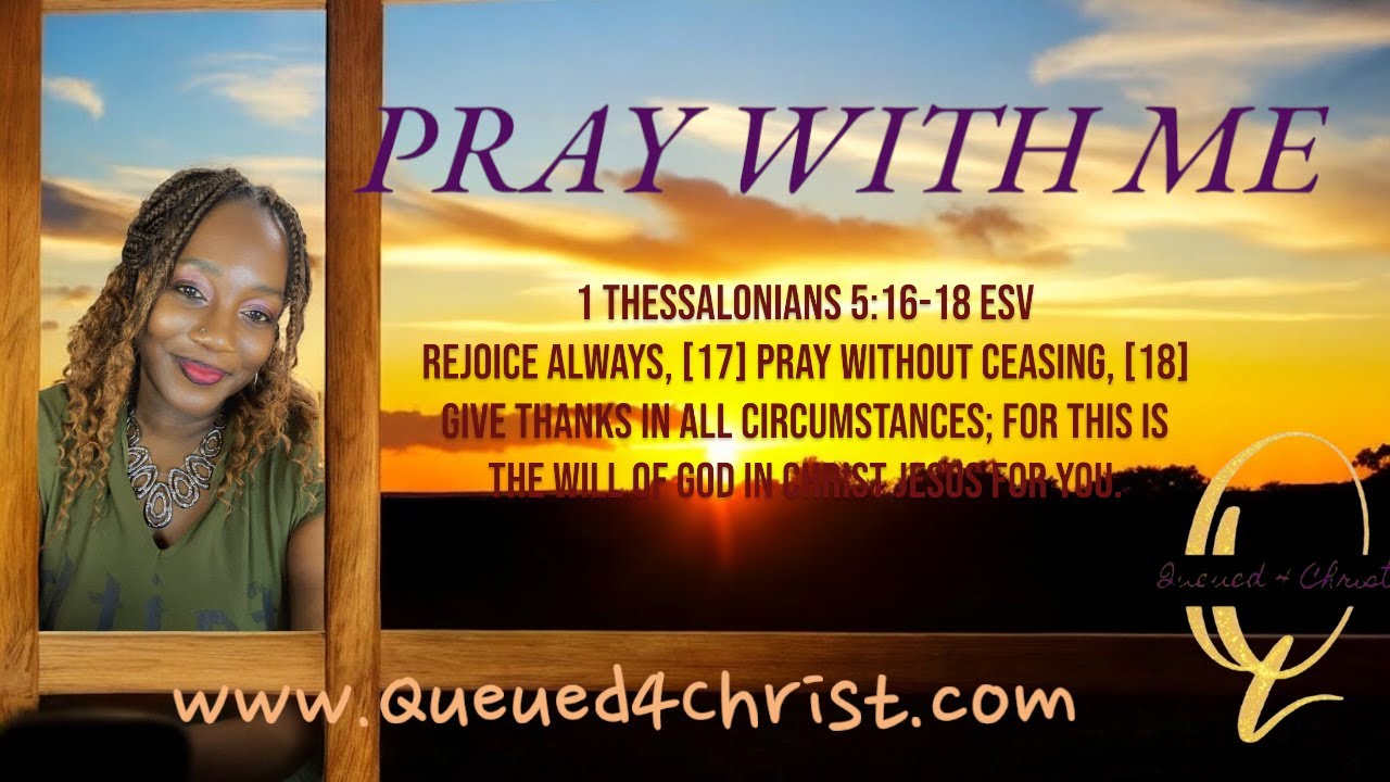 Pray With Me- Weekly Morning Prayer