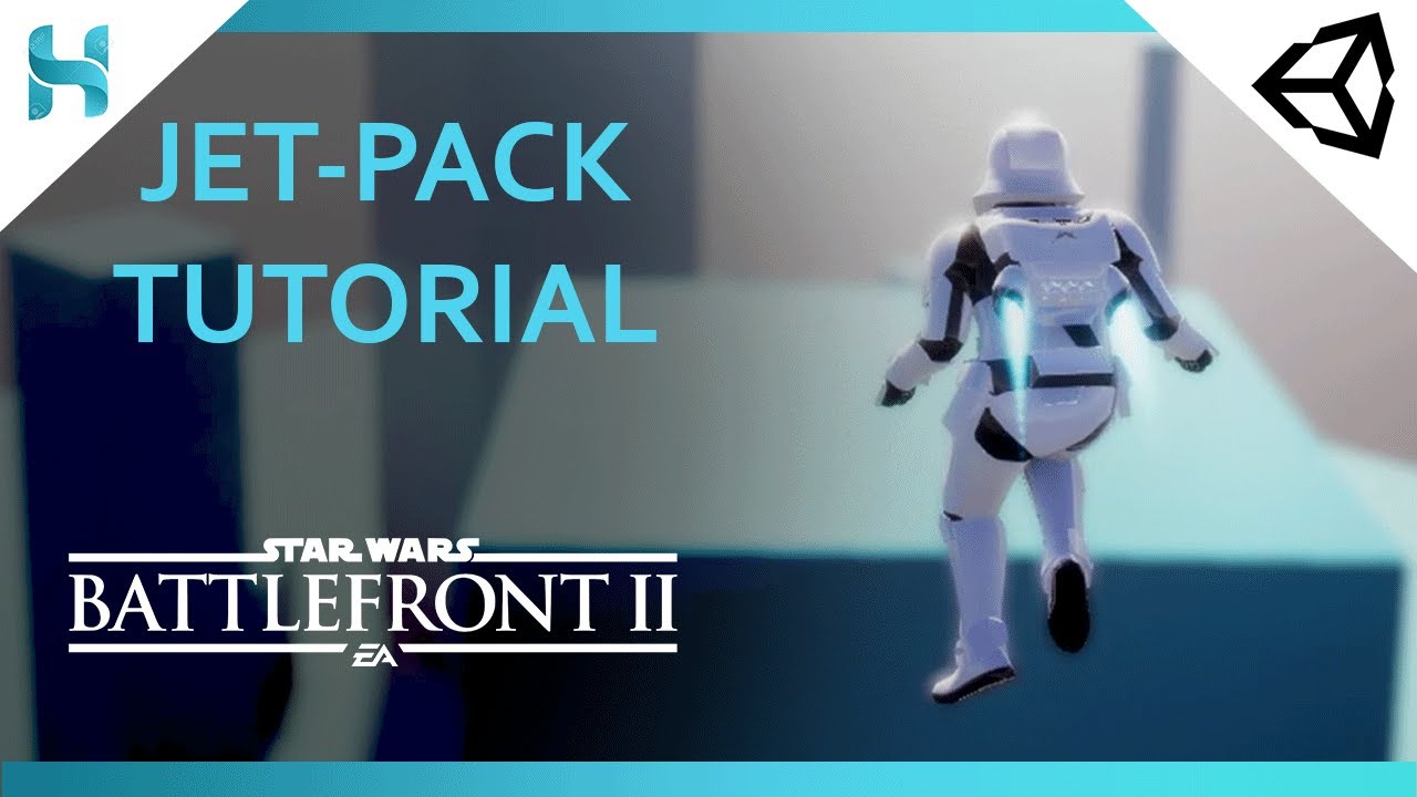 How to make Jet-pack system_Star-wars Battle Front II in Unity