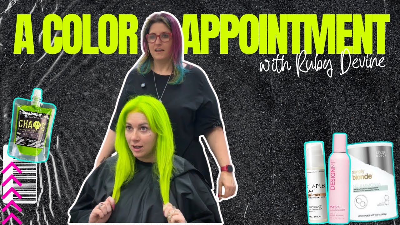 NEON Hair Color Touch Up
