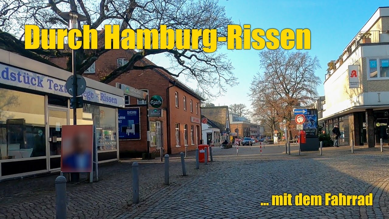 Mit dem Fahrrad durch Hamburg-Rissen
