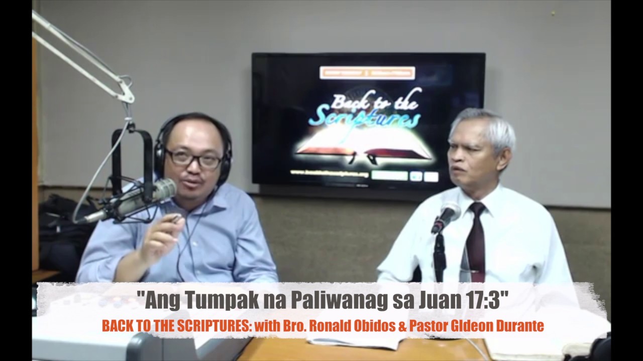 ANG TUMPAK NA PALIWANAG SA JUAN 17:3