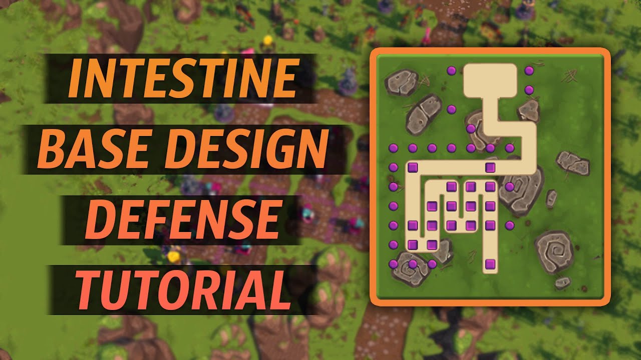 Royal Revolt 2 - Intestine Base Design Defense Tutorial