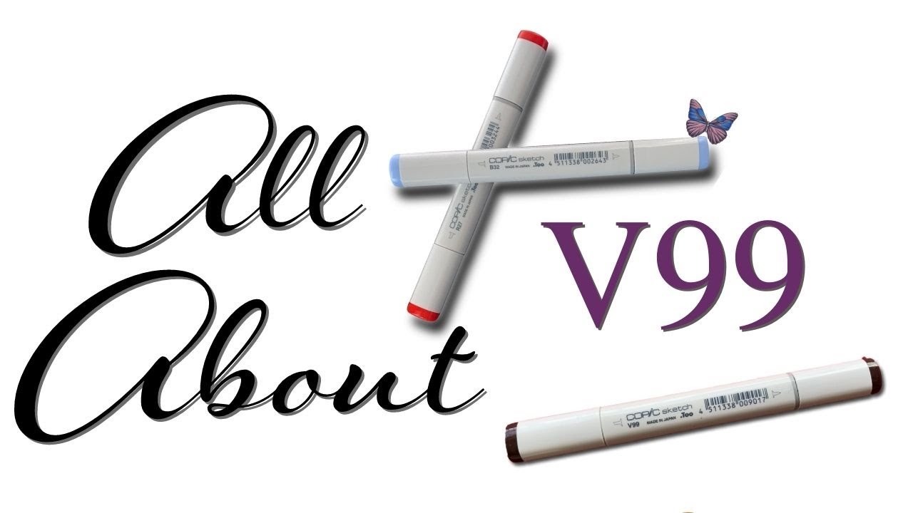 All About Copic Marker V99 | Violeta-Ink.com