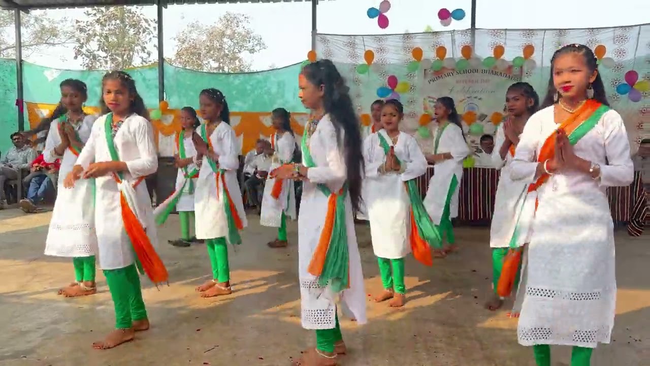 પ્રજાસત્તાક દિનની ઉજવણી | પ્રાથમિક શાળા ભરાડદા | 26th January 