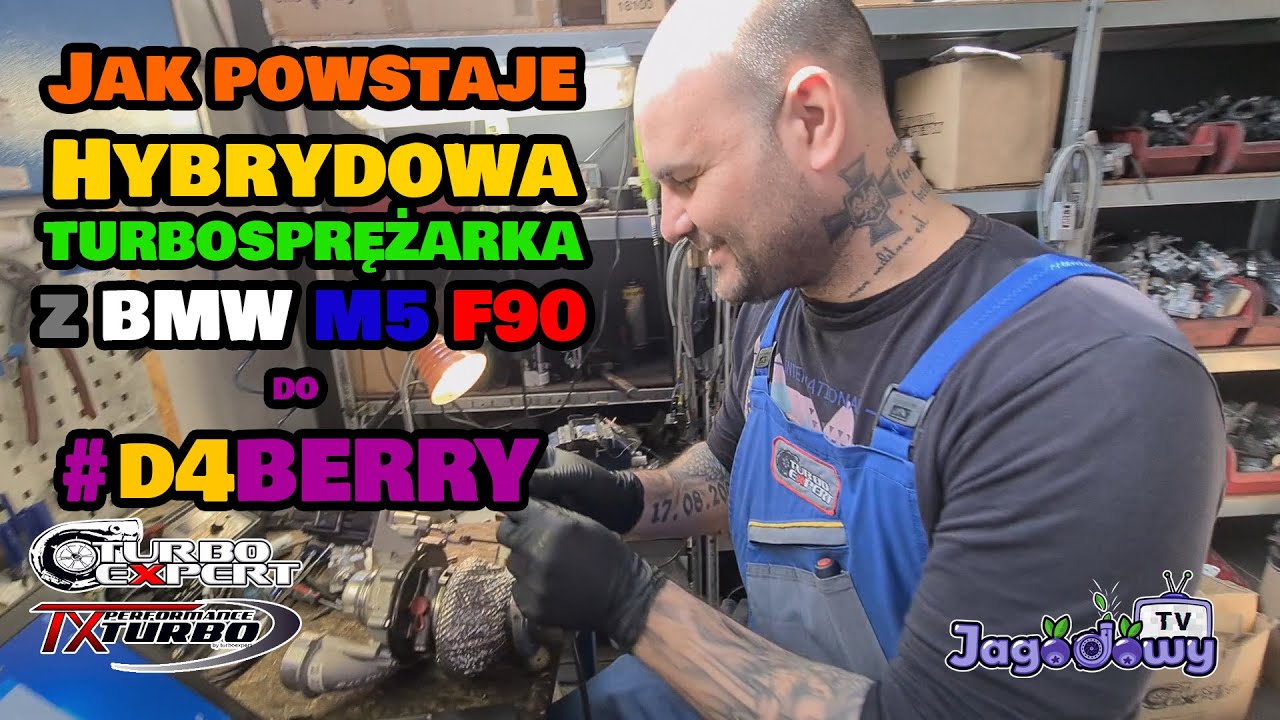 TurboExpert - budowa hybrydowej turbosprężarki BMW M5 F90