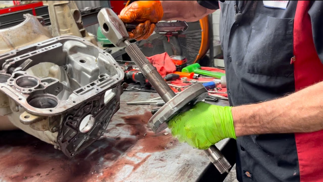 $6,000 down the drain!!! A-518 tear down.. Save the billet parts!