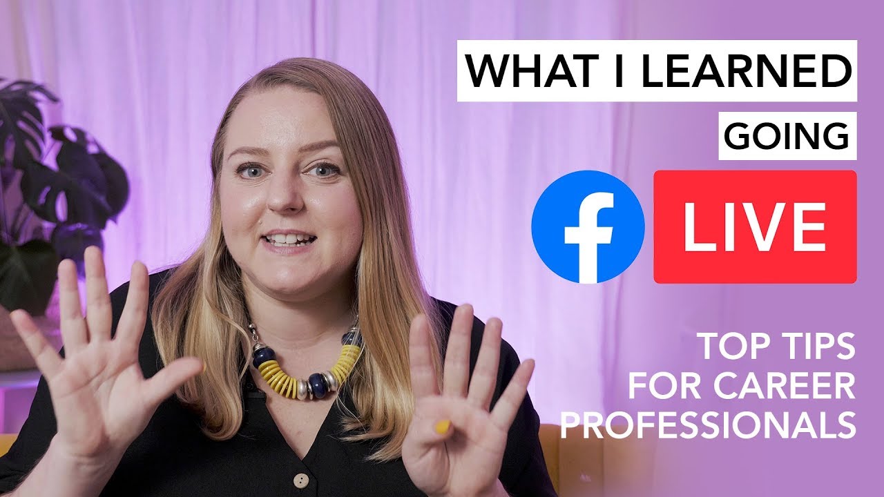 FACEBOOK LIVE TOP TIPS | Video streaming tutorial | Social Media