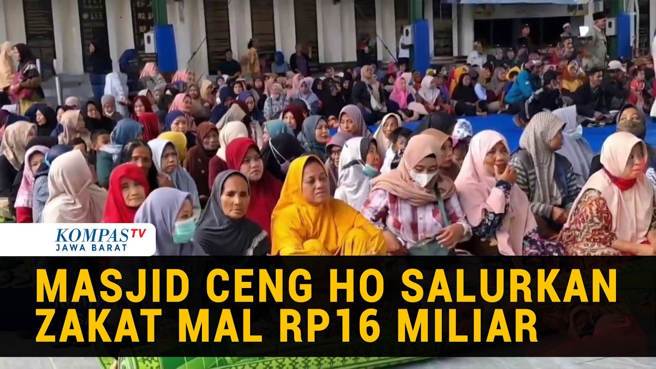 Masjid Cheng Hoo Surabaya Salurkan Zakat Mal Rp16 Miliar