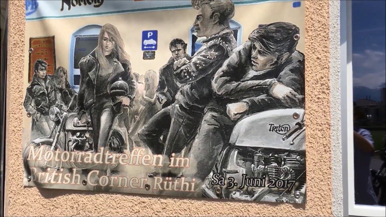 British Bike Corner Rüthi Treffen Schweiz