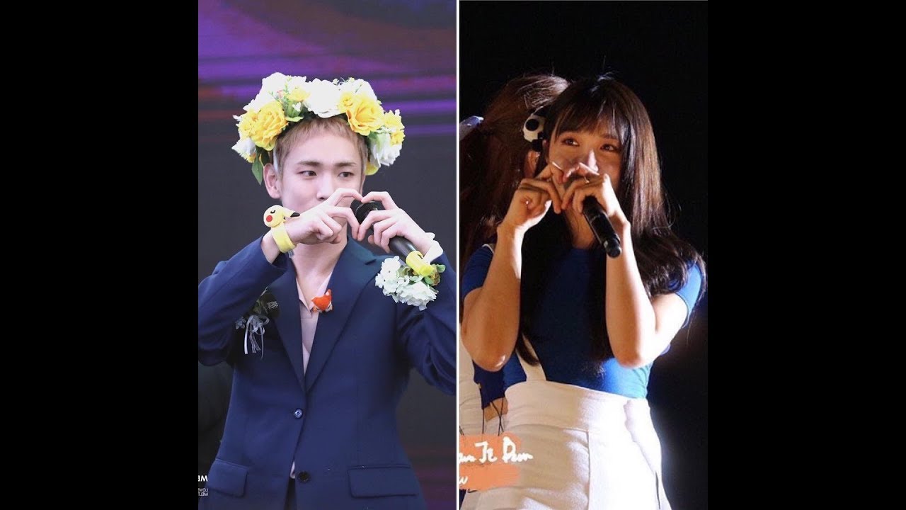 SHINee Key and Apink Eunji Moments