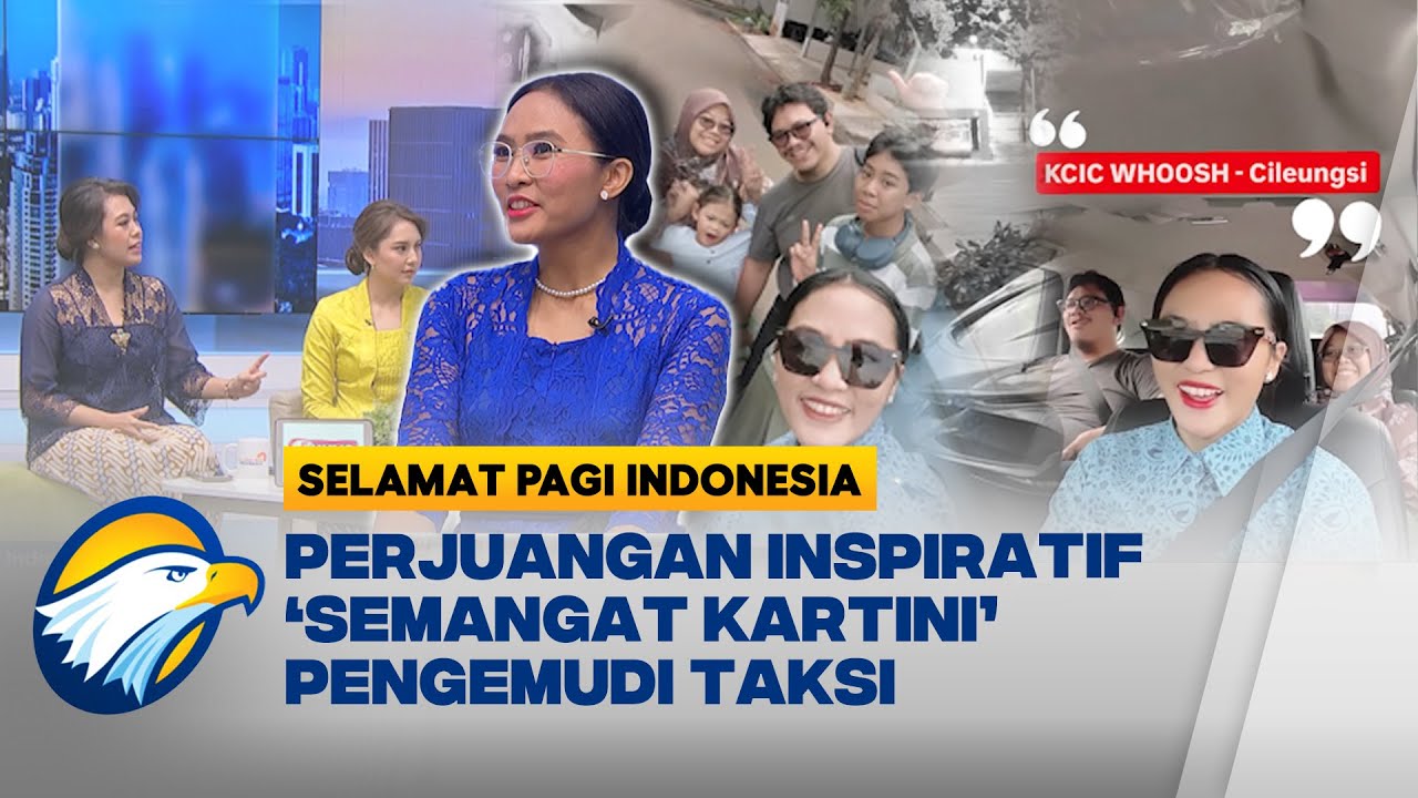 Inspirasi 'Semangat Kartini' di balik Pengemudi Taksi - [Selamat Pagi Indonesia]