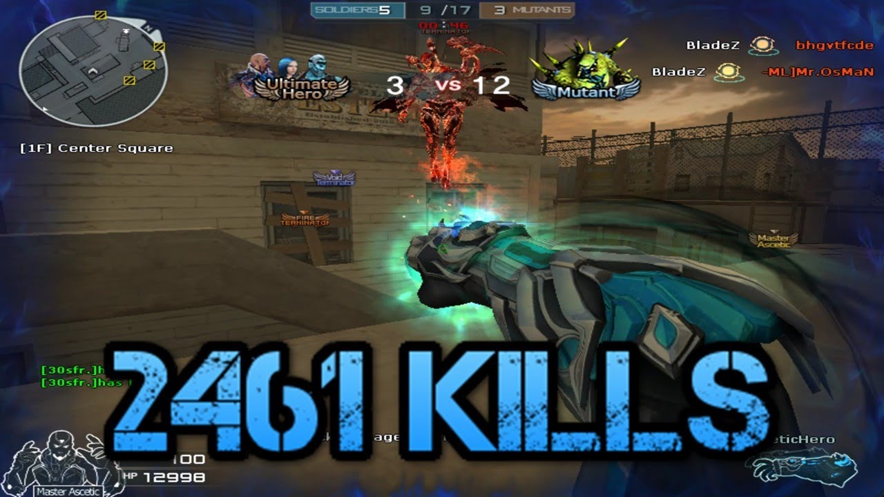 CF WEST 2.0 : 2461 KILLS - MASS MUTATION - ZOMBIE V4 (Gameplay)