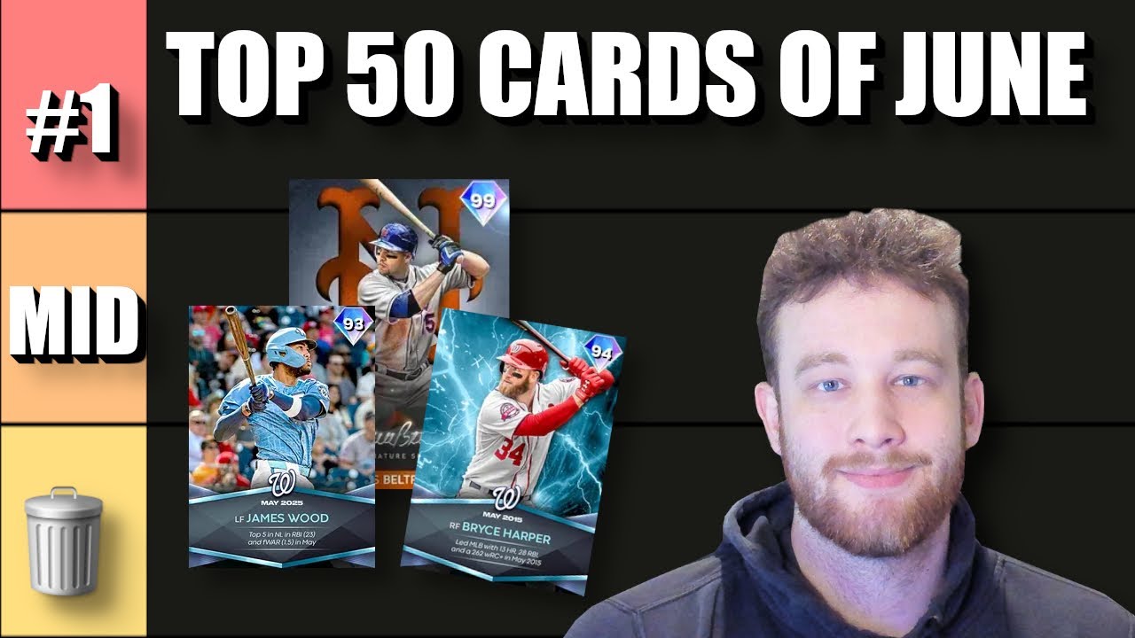 THE Top 50 Cards of JUNE | MLB The Show 25 Tier list