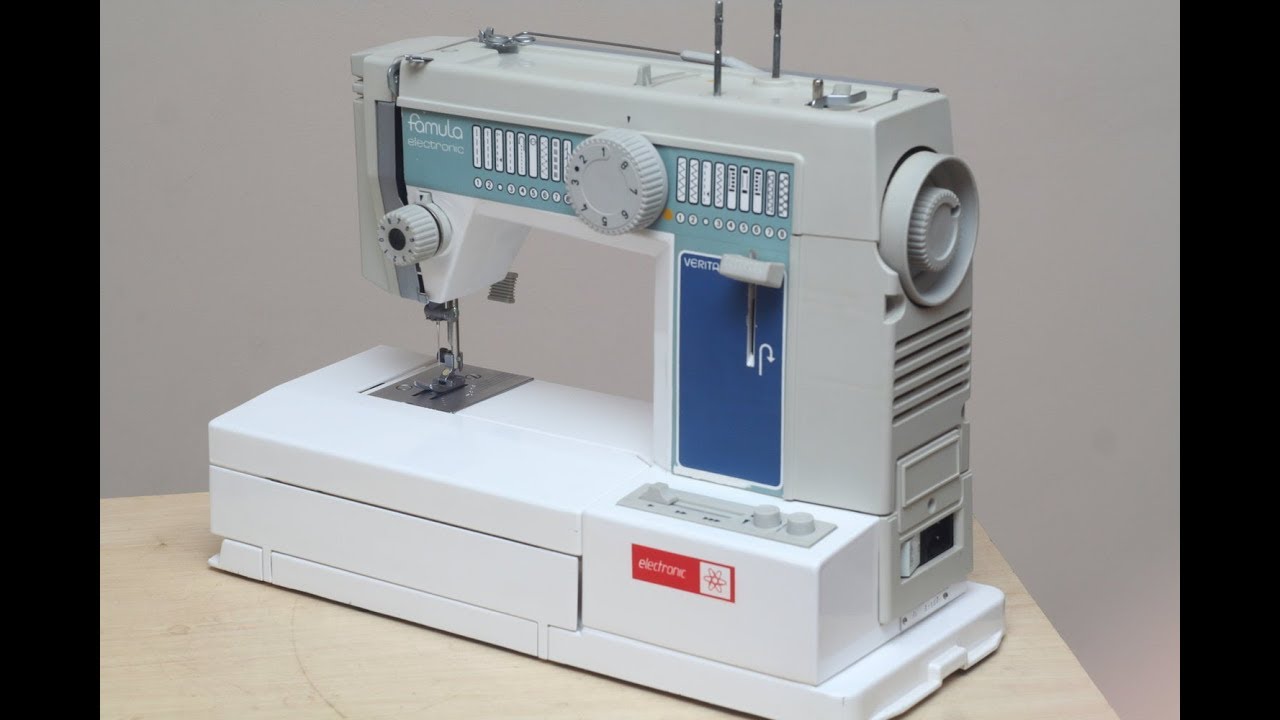 Veritas Famula 4890 Nähmaschine Sewing machine Швейная машина Instruction