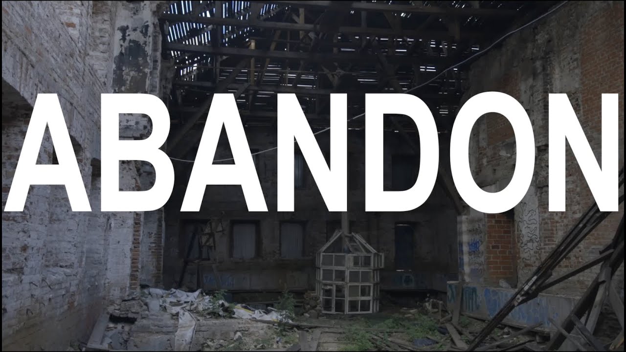 ABANDON 2022 / site-specific installation hidden in an abandoned building