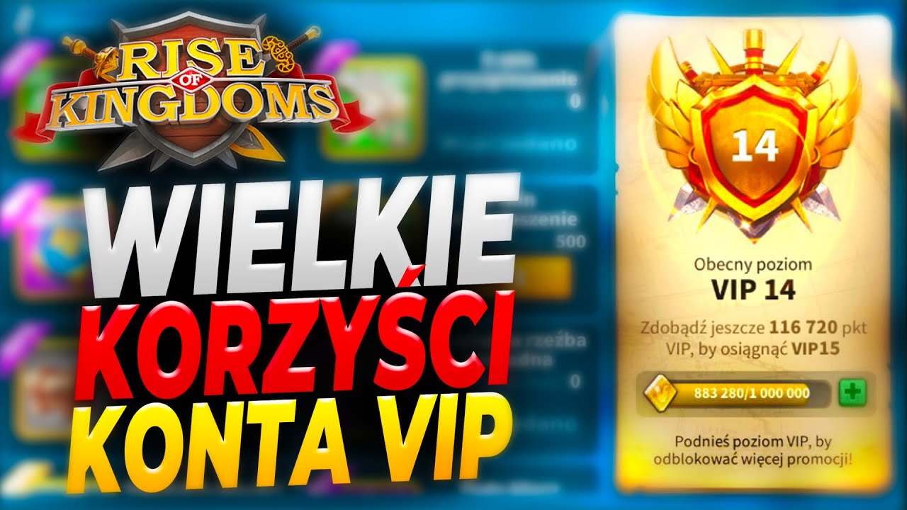 Rise of Kingdoms | Jak Ważne Jest Konto VIP?