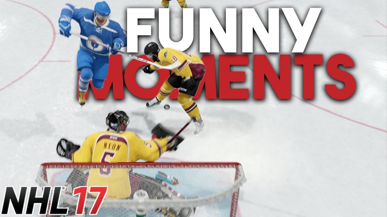 NHL 17 | EASHL FUNNY MOMENTS AND CRAZY PLAYS