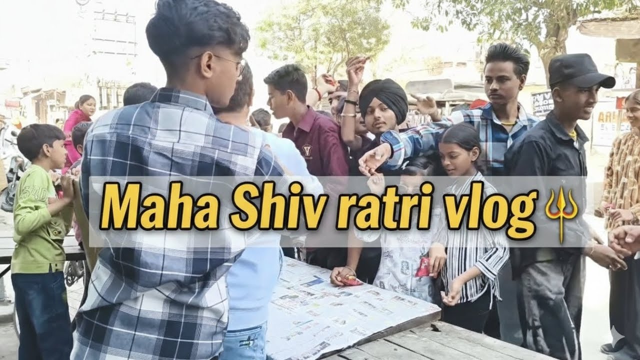 Maha Shivratri Vlog 🔱 Humne Kurkure Ka Langer Lagaya | Har Har Mahadev 🙏