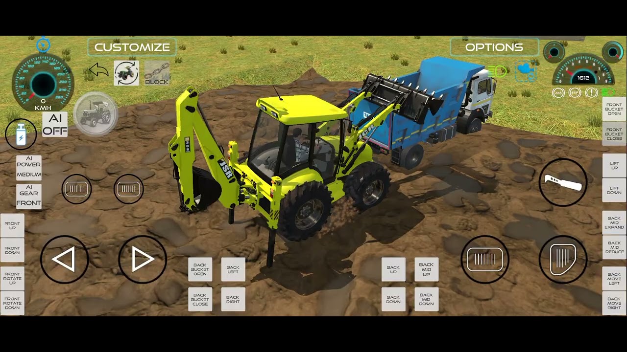 Track ko nikal nhi paya 🙅|#sportscar #tractor #cargame #track #games #viral #trending #cartoon 