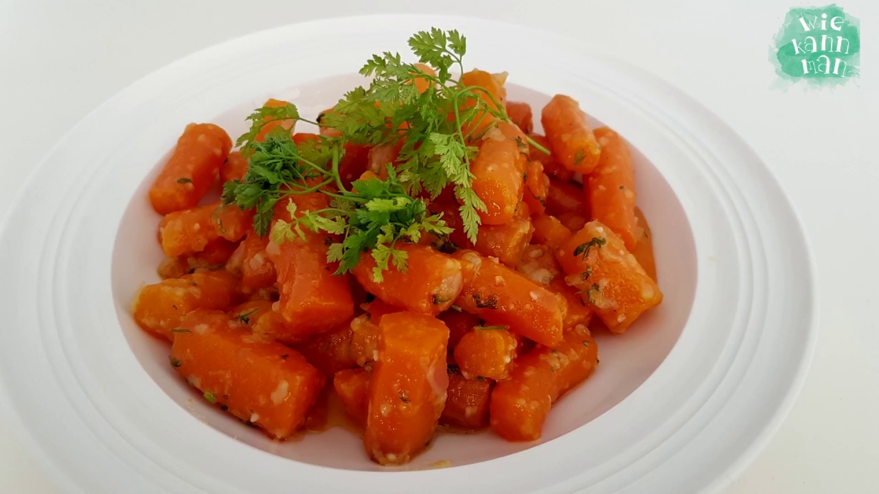 Vegetarische Knoblauch M&ouml;hren