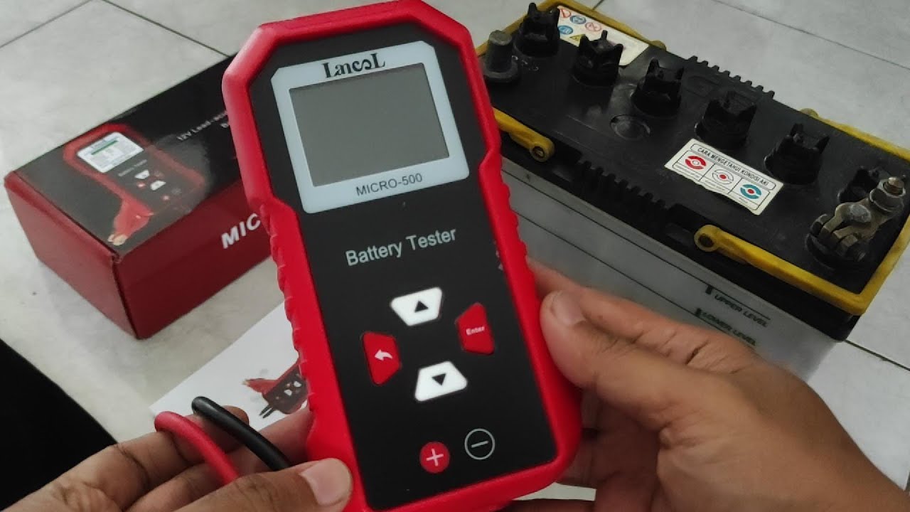 Battery Tester Lancol Micro 500 Untuk Test Aki Mobil Dan Aki Motor | Java Motorland
