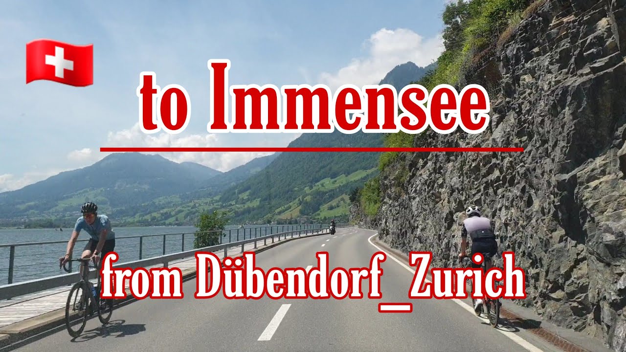 🚙Driving from Dübendorf_Zurich to Immensee - Schwyz via Lake Lauerz - Switzeland🇨🇭