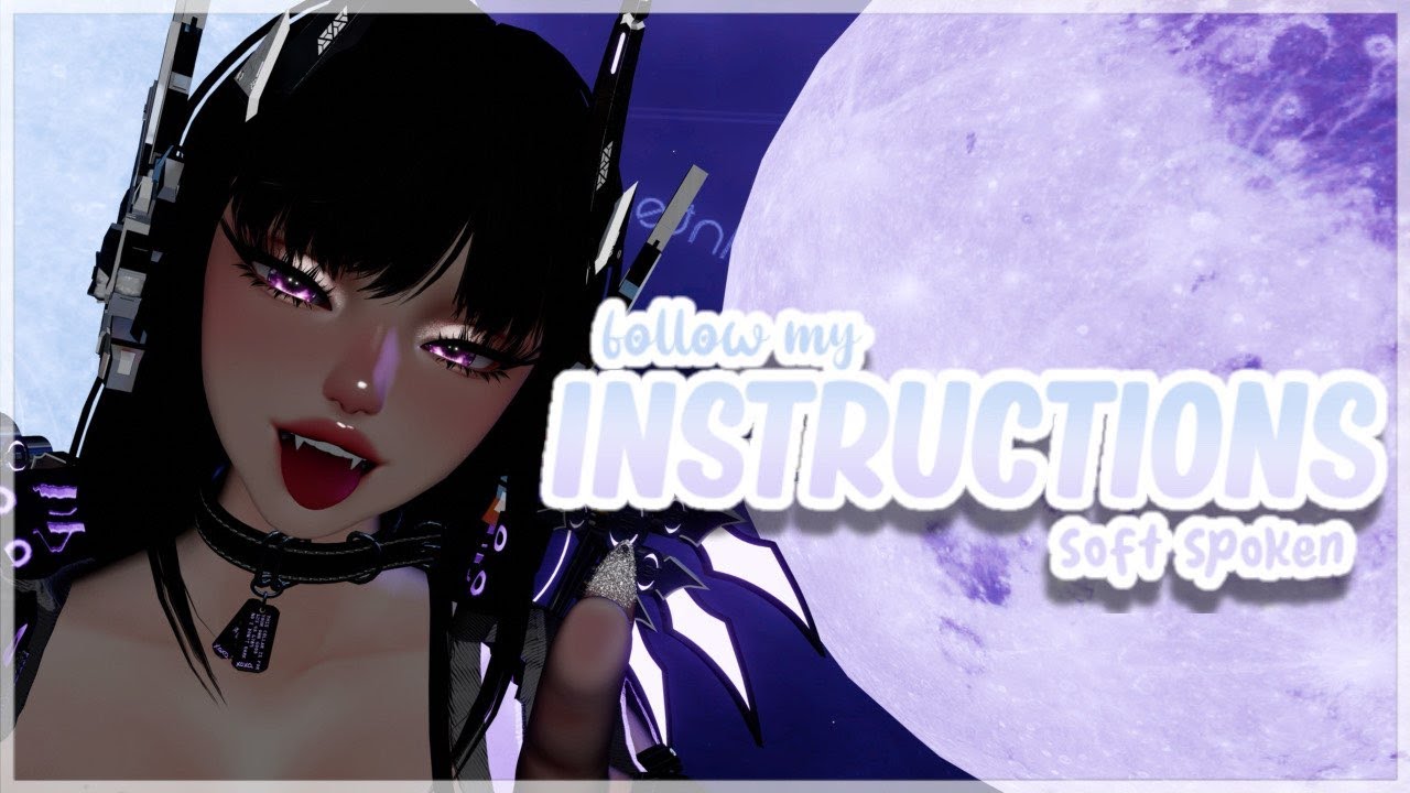 follow my instructions ♡ | lots of praise, soft spoken | VRChat ASMR