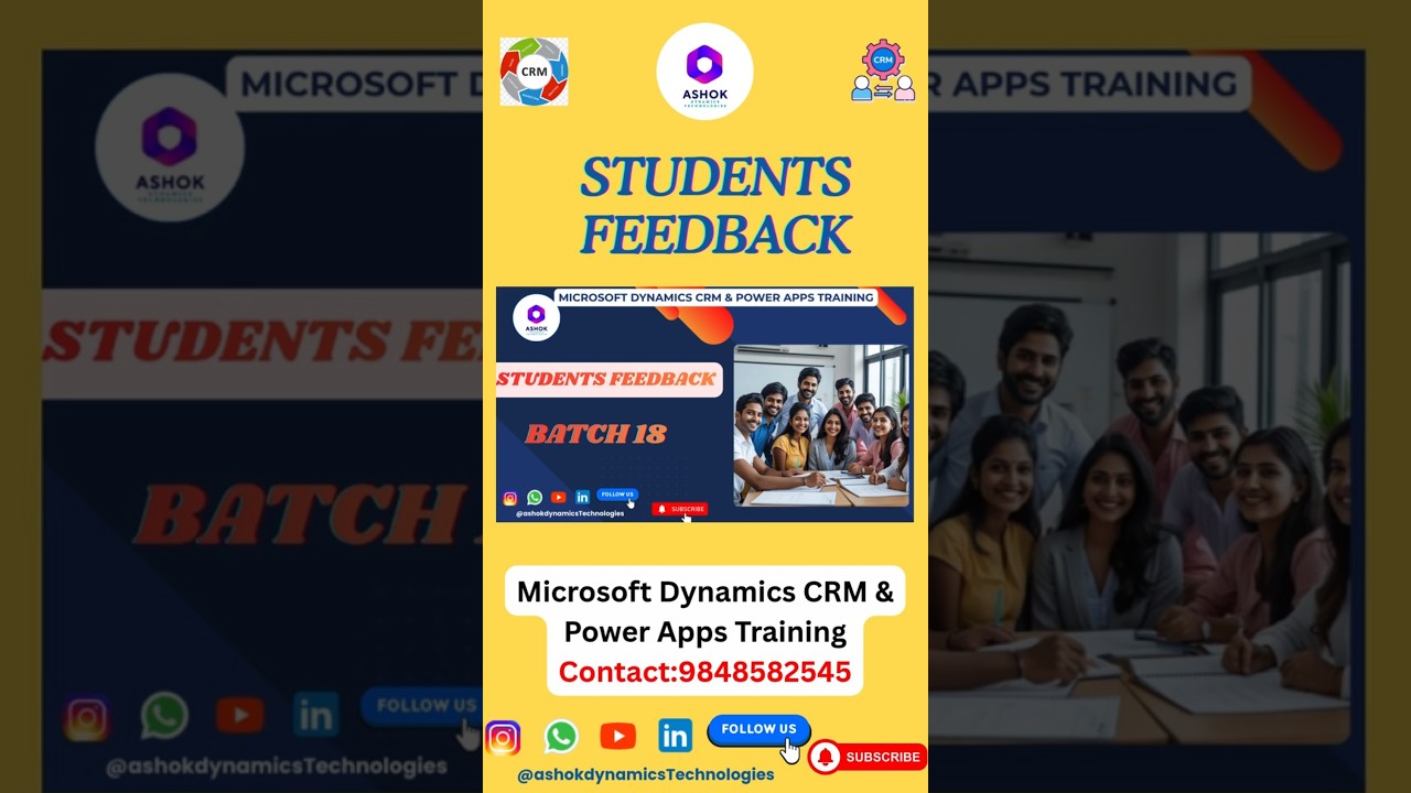 Students Feedbacks from Batch 18 
