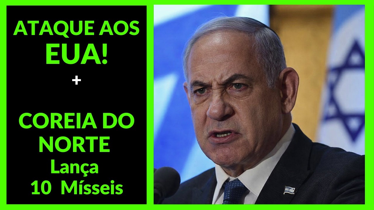 MÍSSIL IRANIANO ATINGE RESIDÊNCIA DO CÔNSUL DOS EUA EM ISRAEL + COREIA DO NORTE LANÇA 10 MÍSSEIS!!