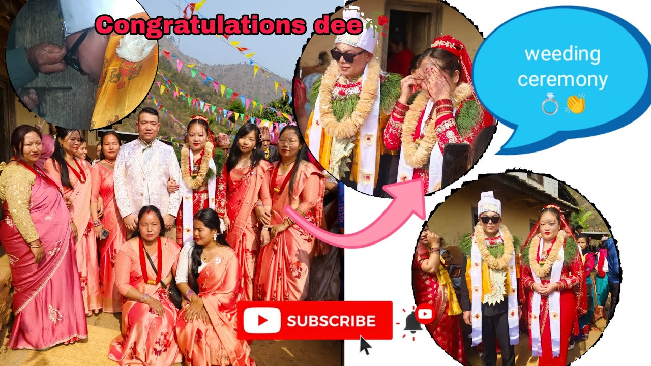 //WEEDING CEREMONY 💍👏// DIDIKO BIHEMA RAMAILO GARIYO ♥️♥️ CONGRATULATIONS DEE ♥️ VENA 🎉
