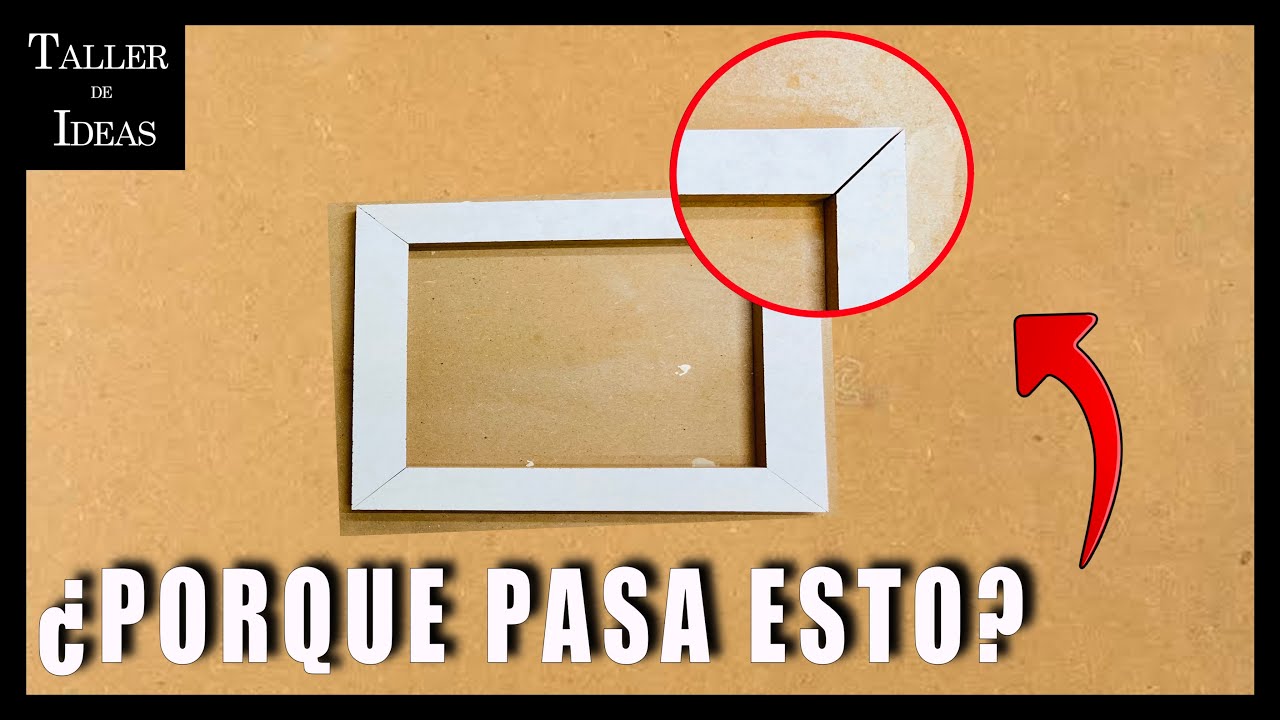 COMO HACER CORTES PERFECTOS A 45&ordm; | HACK CARPINTERIA | VIDEO 4K