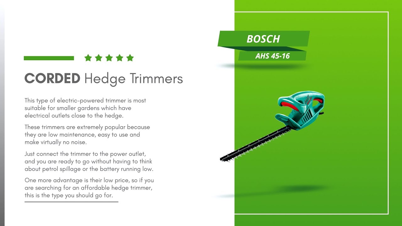 The best hedge trimmer