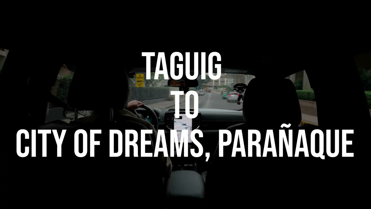 Backseat POV Afternoon Drive | Taguig to City of Dreams Parañaque (Ford Everest Wildtrak)