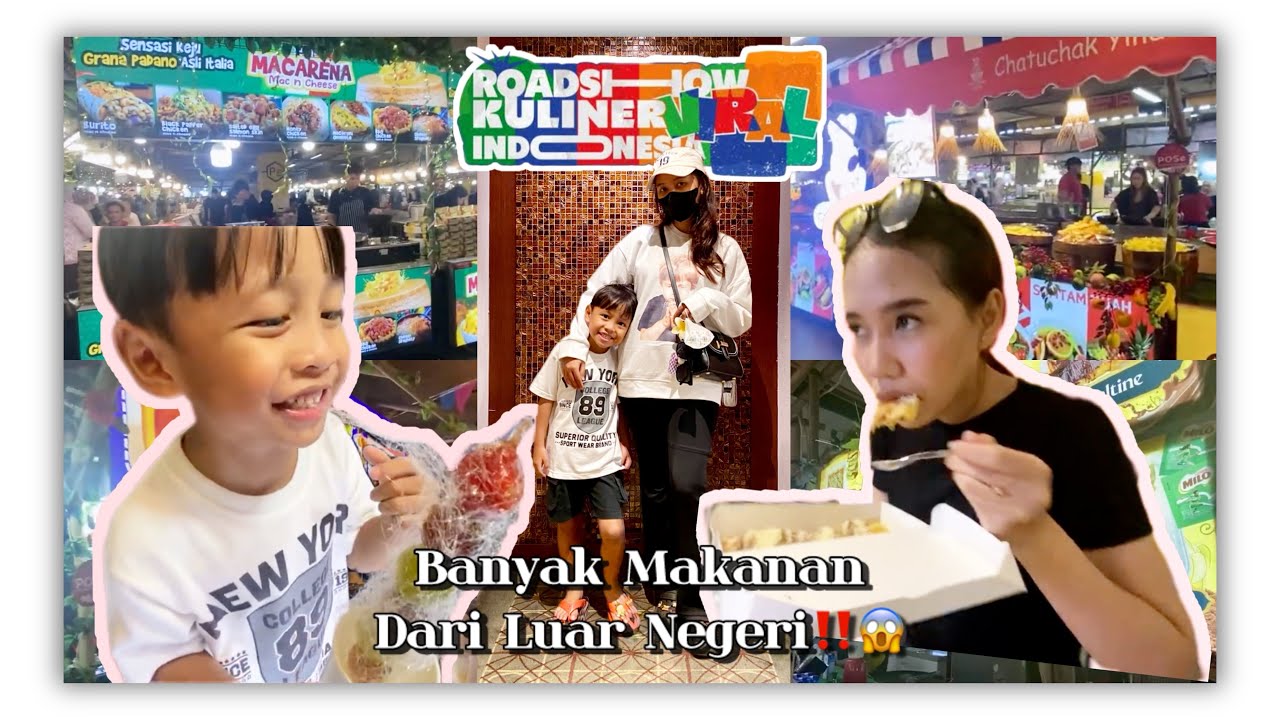 KELILING FESTIVAL KULINER VIRAL DI @lippoplazakramatjati | VLOG