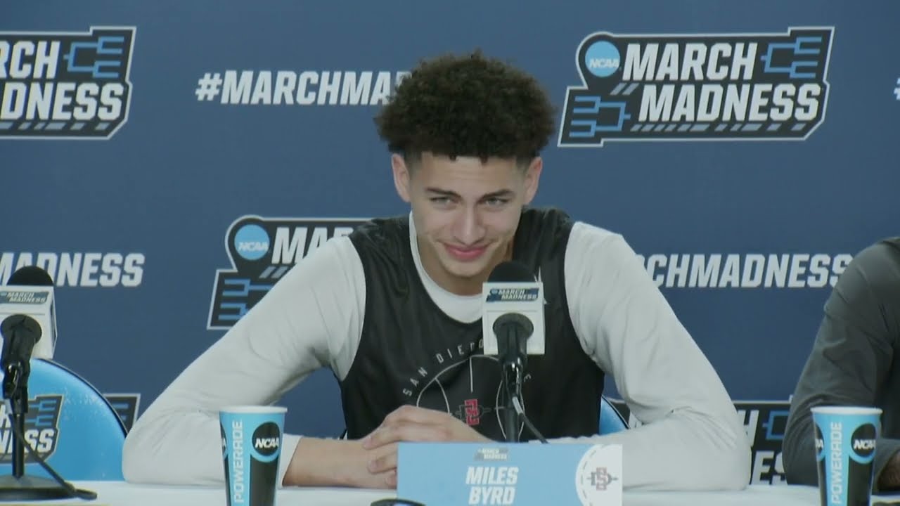 SDSU MEN'S HOOPS: MILES BYRD, NICK BOYD & JARED COLEMAN-JONES PREVIEW UNC