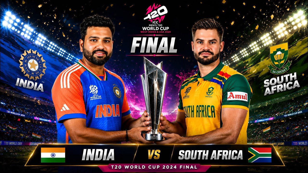 IND vs SA Final Highlights | ICC T20 World Cup | RC Swipe Cricket